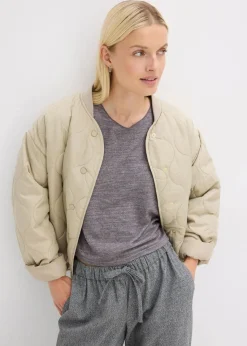 bonprix Shirts & Tops|Zweiteiler & Sets^Kurzes Boxy-Shirt schiefergrau meliert