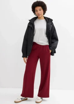 bonprix Shirts & Tops|Basics^Kurzes Oversize-Shirt aus reiner schwerer Bio-Baumwolle hellgrau meliert