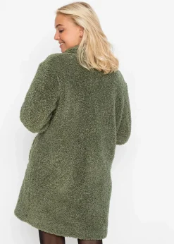 bonprix Bekleidung·Hosen|Jacken & Mäntel^Kurzmantel oliv