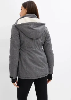 bonprix Bekleidung·Blazer|Umstandsmode^Kuschelige 3-in-1 Umstandsjacke und Tragejacke schiefergrau meliert