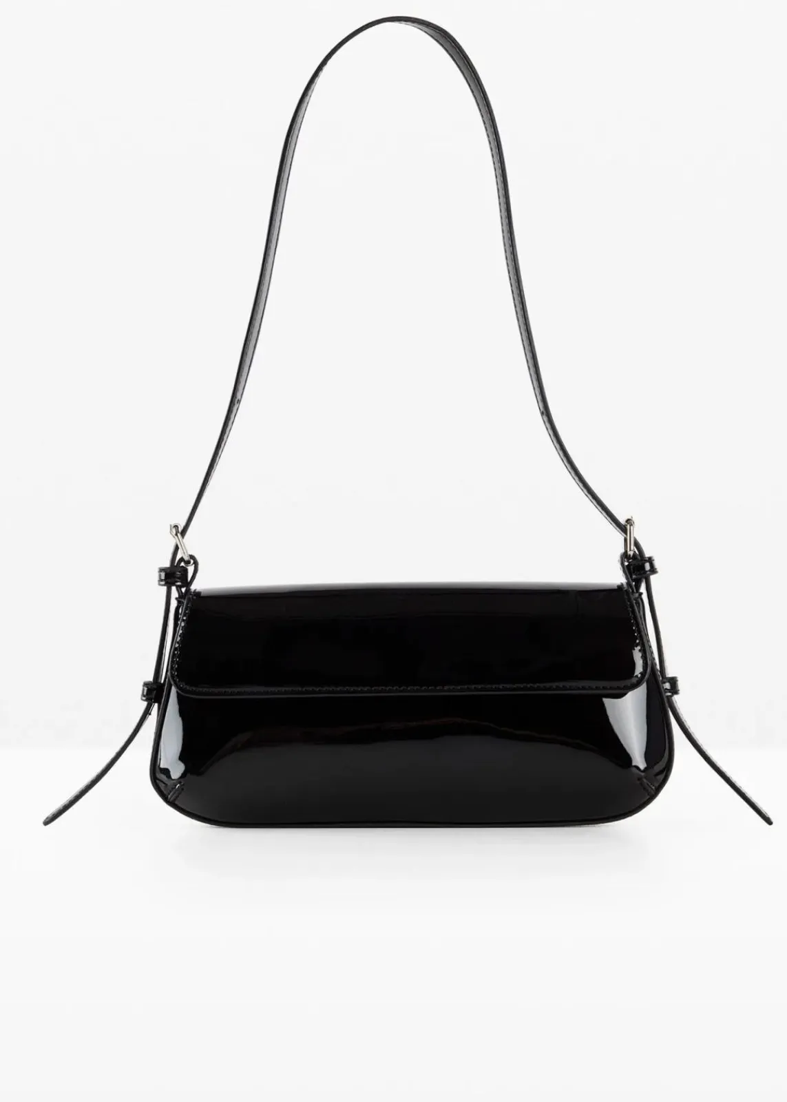bonprix Taschen^Lacktasche schwarz