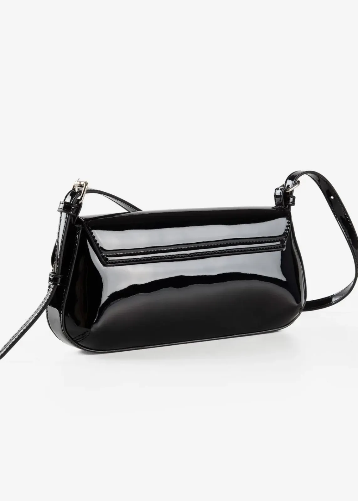 bonprix Taschen^Lacktasche schwarz