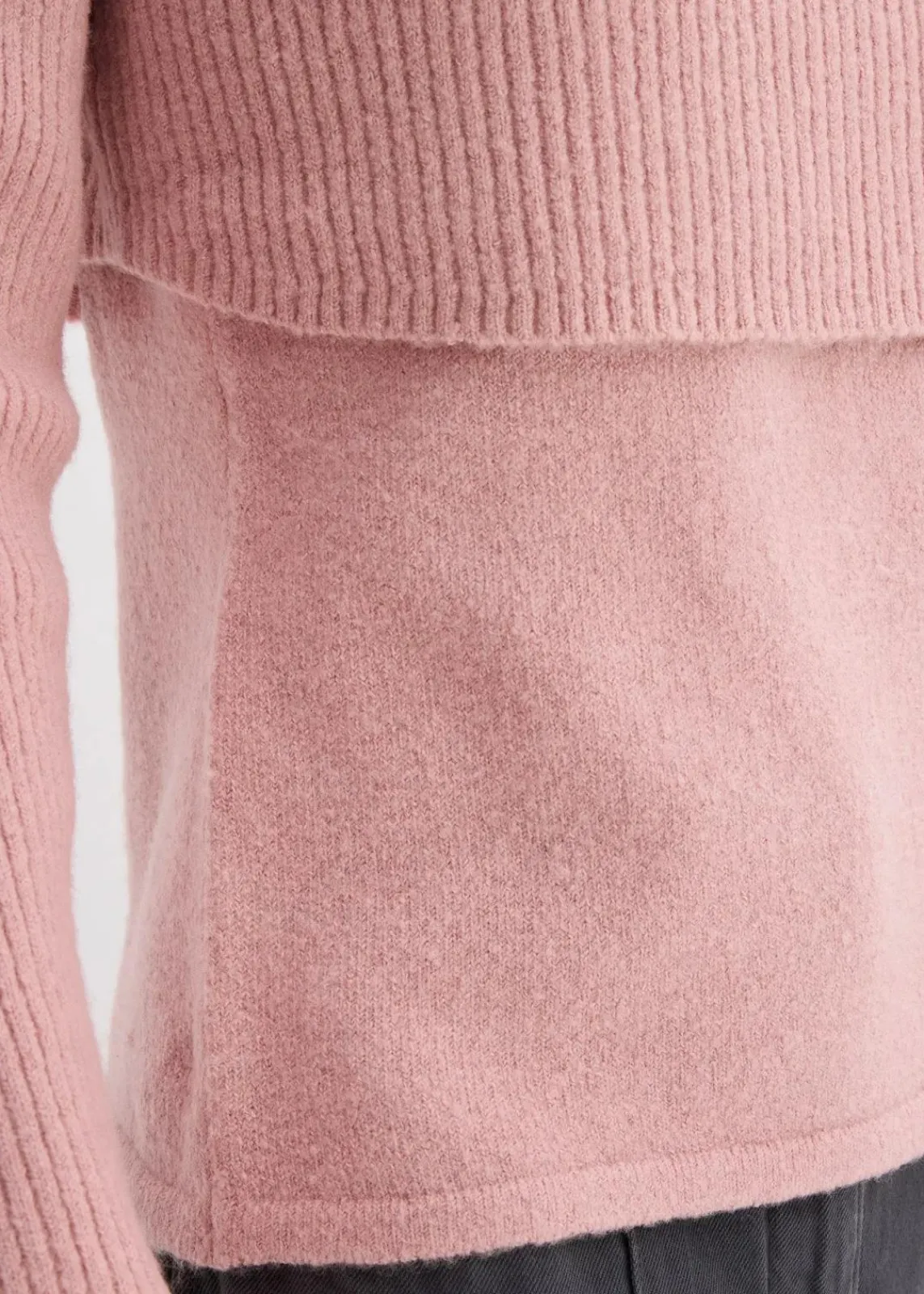 bonprix Bekleidung·Umstandsmode|Bekleidung·Jeans^Lagenpullover aschrosa/zartrosa