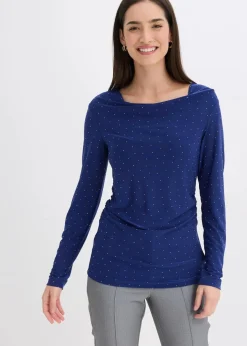bonprix Shirts & Tops^Langarmshirt mitternachtsblau