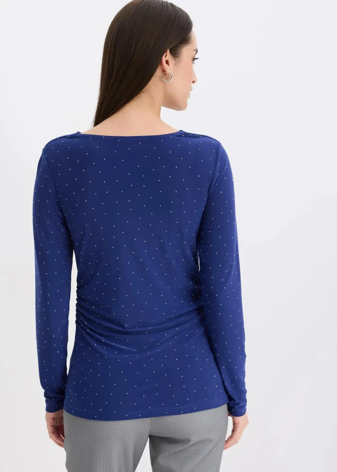 bonprix Shirts & Tops^Langarmshirt mitternachtsblau