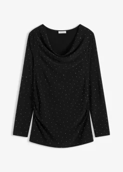 bonprix Shirts & Tops^Langarmshirt schwarz