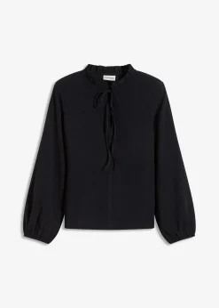 bonprix Shirts & Tops^Langarmshirt schwarz
