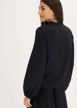 bonprix Shirts & Tops^Langarmshirt schwarz