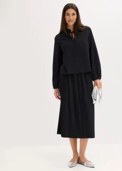 bonprix Shirts & Tops^Langarmshirt schwarz