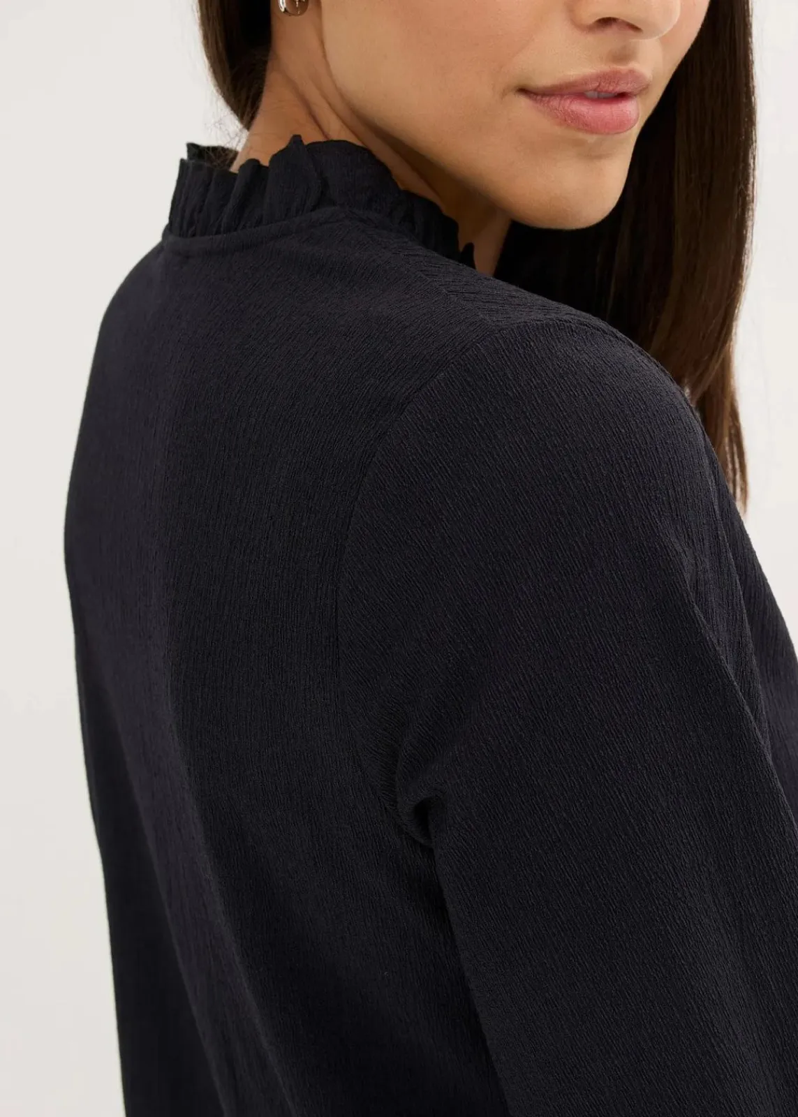 bonprix Shirts & Tops^Langarmshirt schwarz