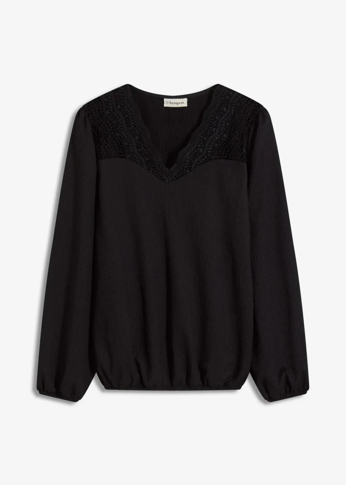 bonprix Shirts & Tops^Langarmshirt schwarz