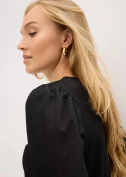 bonprix Shirts & Tops^Langarmshirt schwarz
