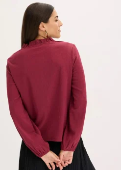 bonprix Shirts & Tops^Langarmshirt rhododendronrot