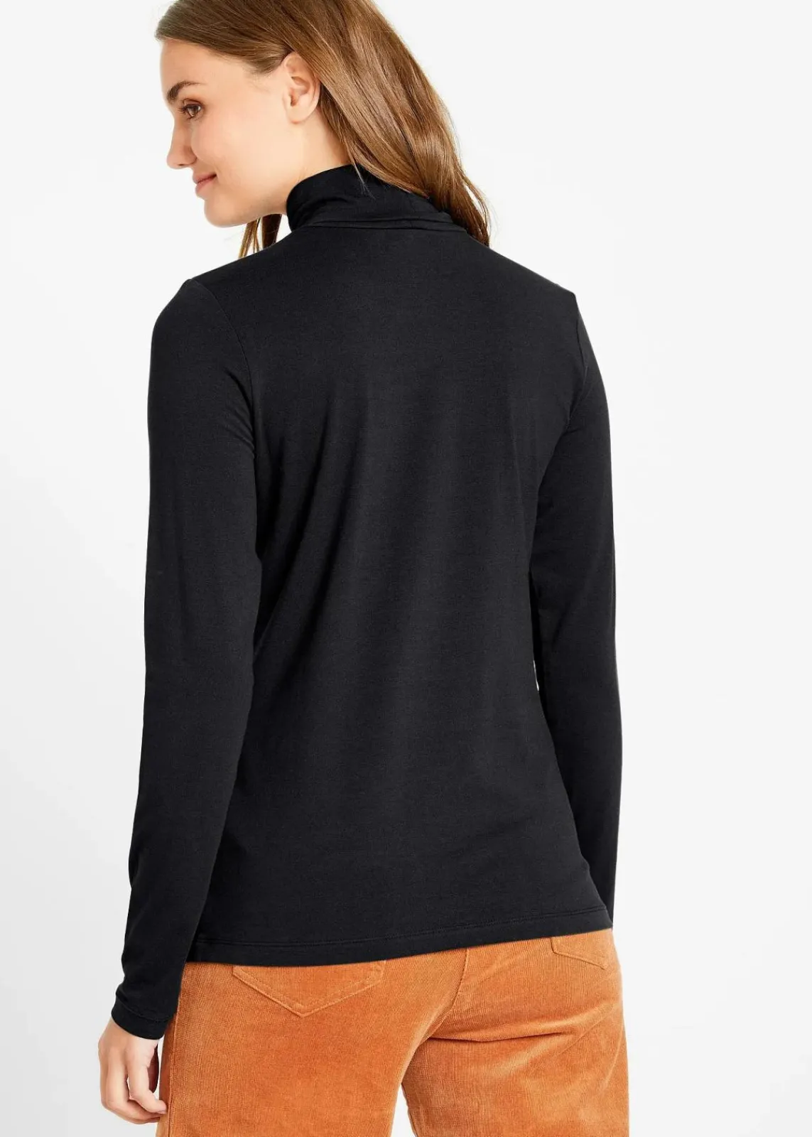 bonprix Shirts & Tops|Basics^Langarmshirt (2er Pack) schwarz+ schwarz