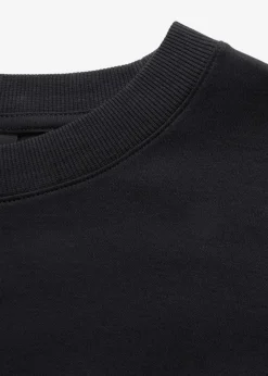 bonprix Nachhaltigere Materialien|Shirts & Tops^Langarmshirt aus reiner Bio-Baumwolle schwarz