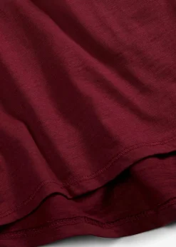 bonprix Shirts & Tops^Langarmshirt aus reiner Baumwolle ahornrot