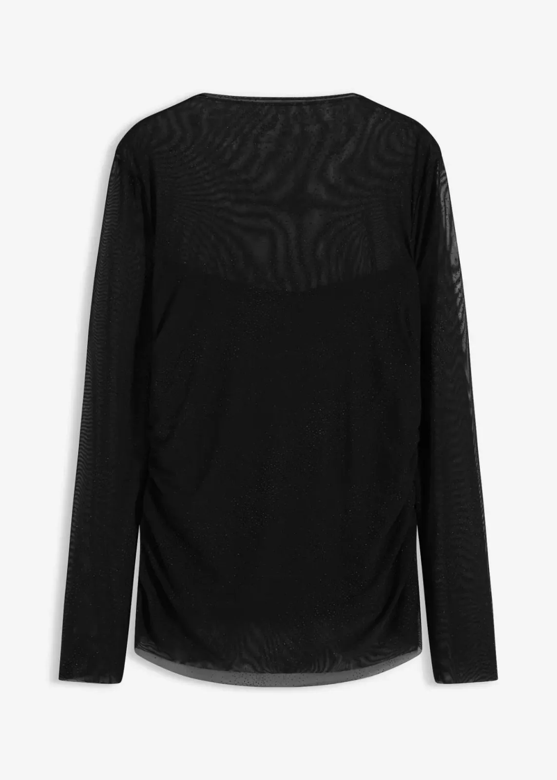 bonprix Shirts & Tops^Langarmshirt aus zartem Mesh schwarz