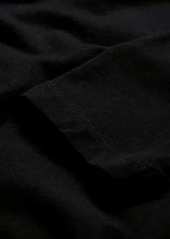 bonprix Bekleidung·Röcke|Nachhaltigere Materialien^Langarm-Shirt mit reiner Bio-Baumwolle schwarz