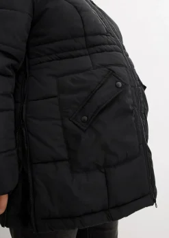 bonprix Bekleidung·Röcke|Basics^Langarmshirt mit reiner Bio-Baumwolle (2er Pack) schwarz