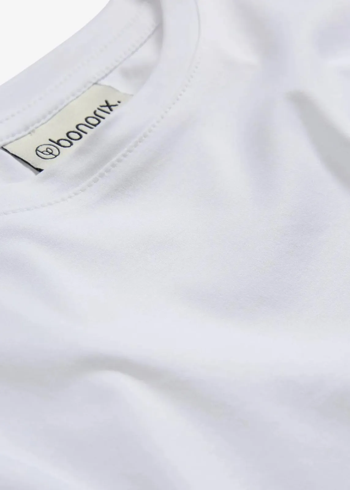 bonprix Shirts & Tops|Premium^Langarmshirt mit Seidenanteil weiß