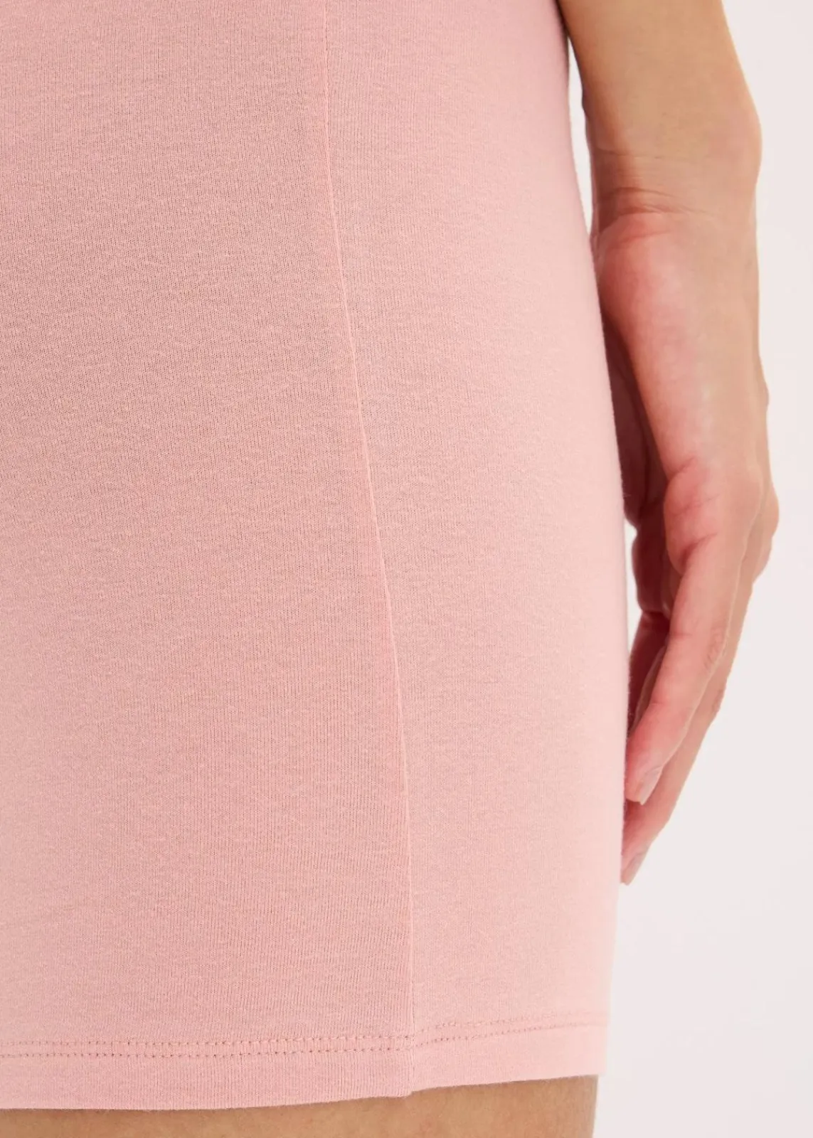 bonprix Wäsche·Baumwollunterwäsche|Wäsche·Höschen^Lange Damen Boxer mit Bio-Baumwolle (3er Pack) antikrosa/schiefergrau/weiß