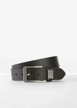 bonprix Große Größen|Accessoires^Ledergürtel dunkelbraun