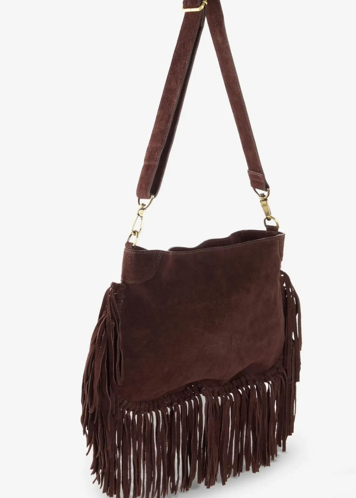 bonprix Taschen^Lederhandtasche dunkelbraun