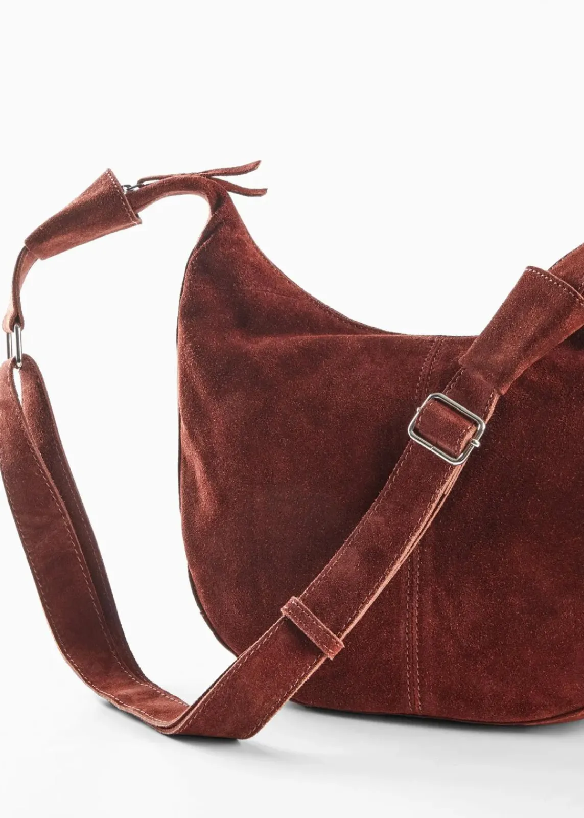 bonprix Taschen^Lederhandtasche mahagonibraun