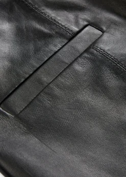 bonprix Bekleidung·Kleider|Premium^Lederhose aus Lammnappa schwarz