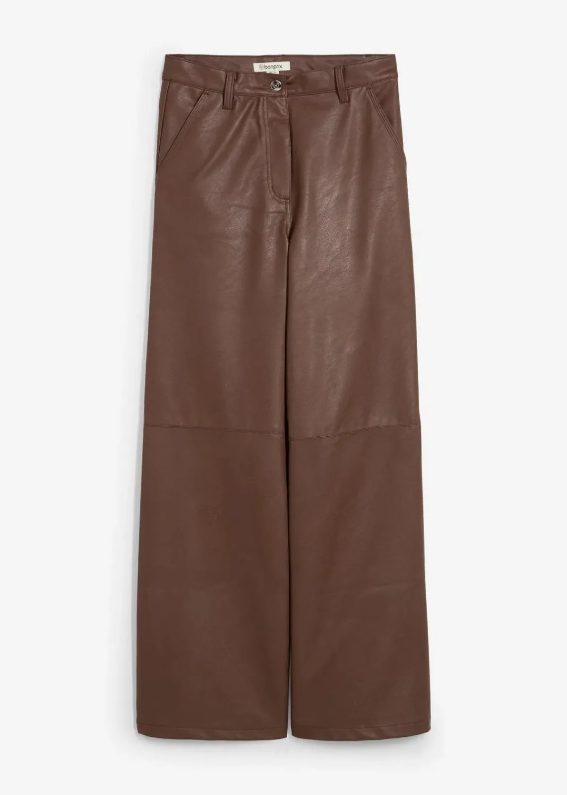 bonprix Hosen|Bekleidung·Kleider^Lederimitat-Hose braun