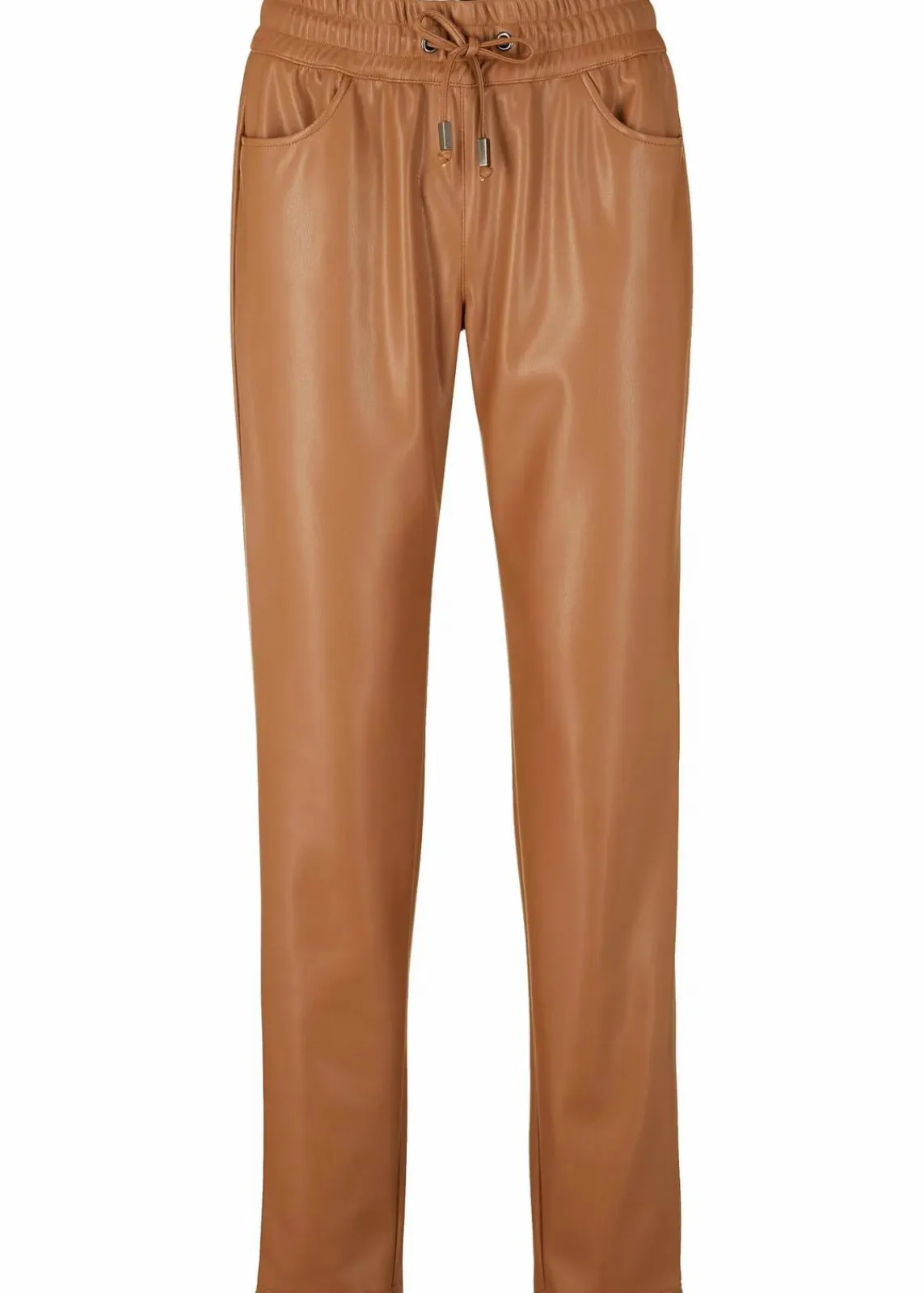bonprix Bekleidung·Kleider|Hosen^Lederimitat-Schlupfhose mokkabraun