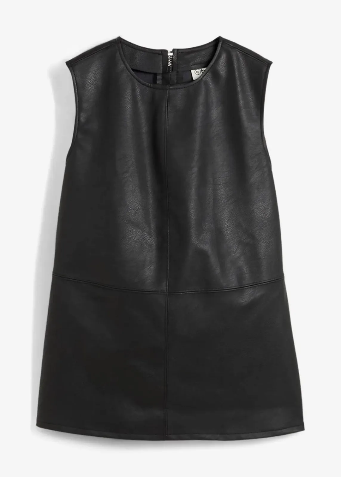 bonprix Shirts & Tops^Lederimitat-Top schwarz
