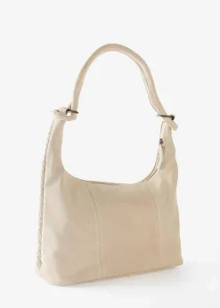 bonprix Taschen^Ledershopper naturbeige