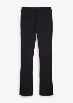 bonprix Bekleidung·Kleider|Hosen^Leggings aus Baumwolle schwarz