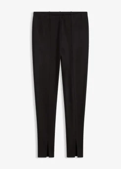 bonprix Bekleidung·Kleider|Nachhaltigere Materialien^Leggings aus bequemen Punto di Roma schwarz