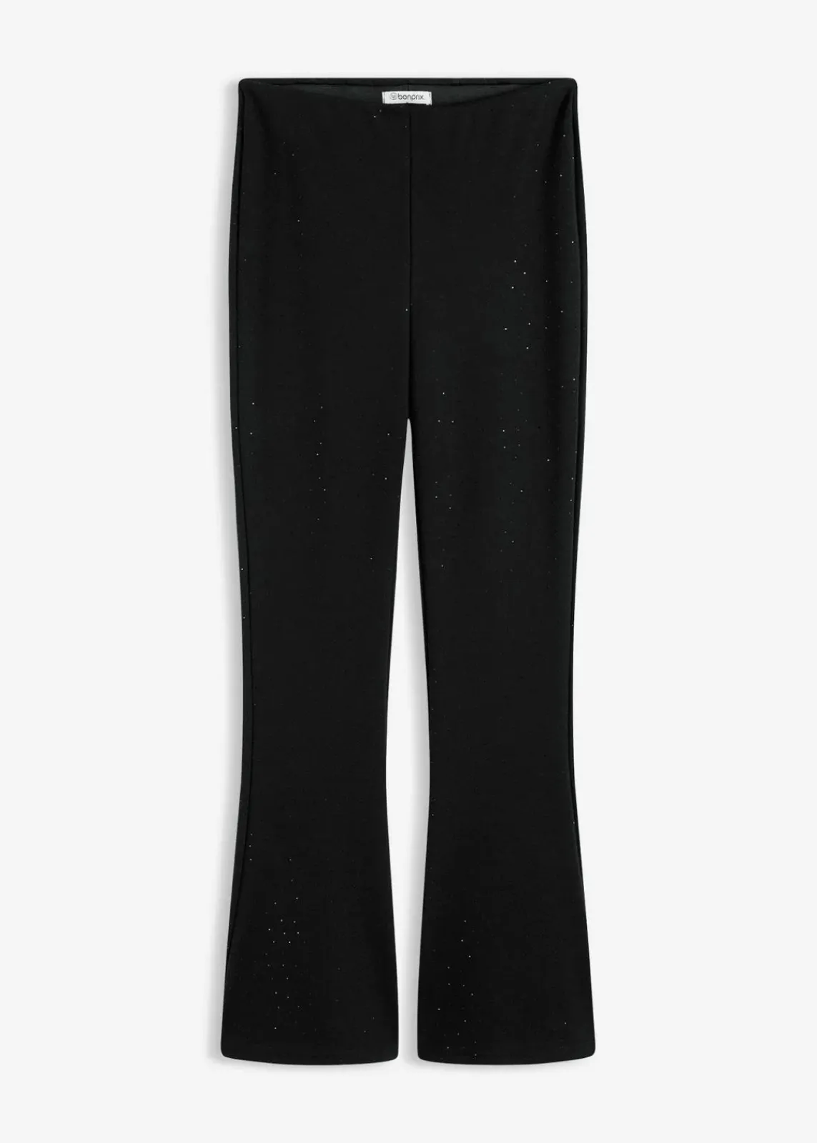 bonprix Bekleidung·Kleider|Nachhaltigere Materialien^Leggings aus bequemen Punto di Roma schwarz