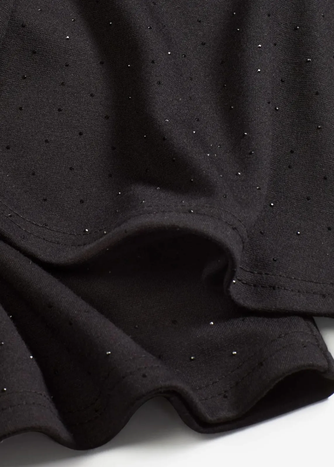 bonprix Bekleidung·Kleider|Nachhaltigere Materialien^Leggings aus bequemen Punto di Roma schwarz