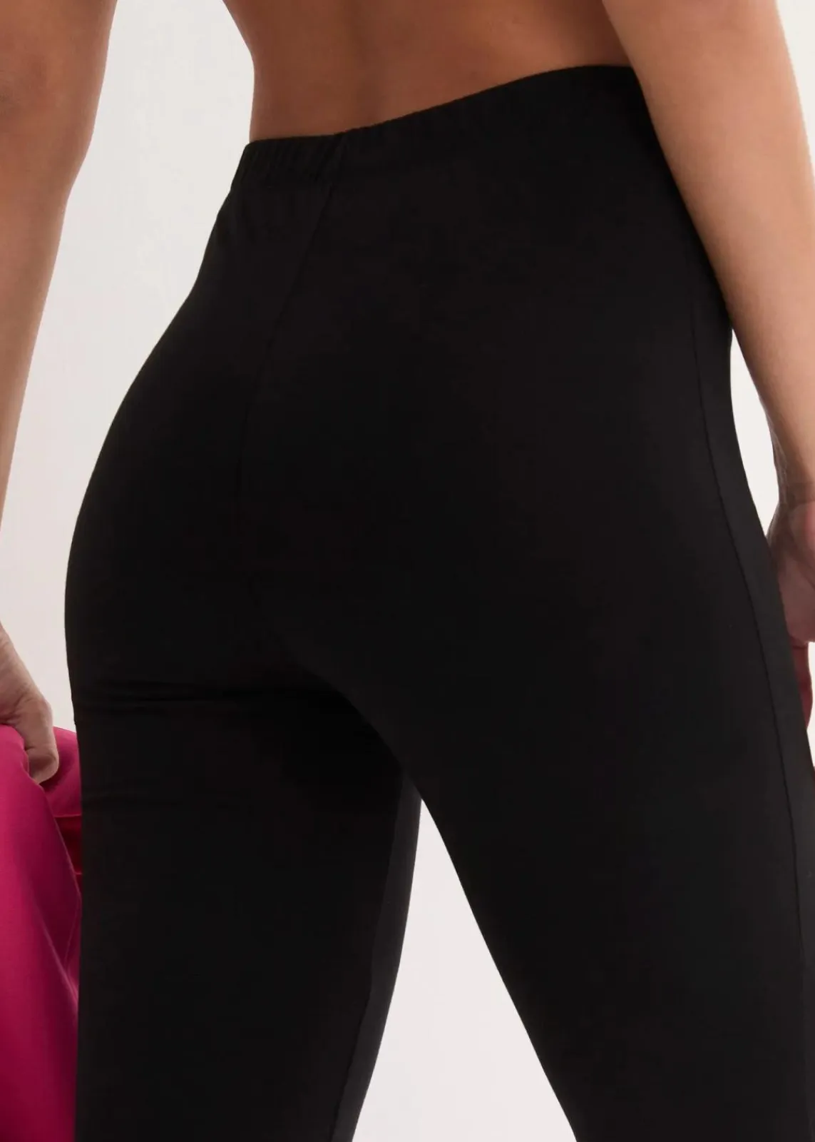 bonprix Bekleidung·Röcke|Bekleidung·Kleider^Leggings (2er-Pack) schwarz + schwarz