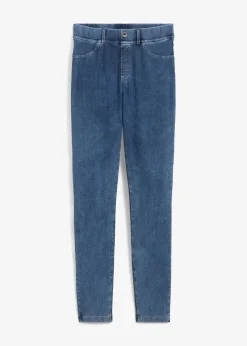 bonprix Bekleidung·Kleider|Hosen^Leggings in Jeansoptik blau