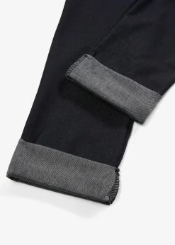 bonprix Hosen|Bekleidung·Kleider^Leggings in Jeansoptik schwarz denim