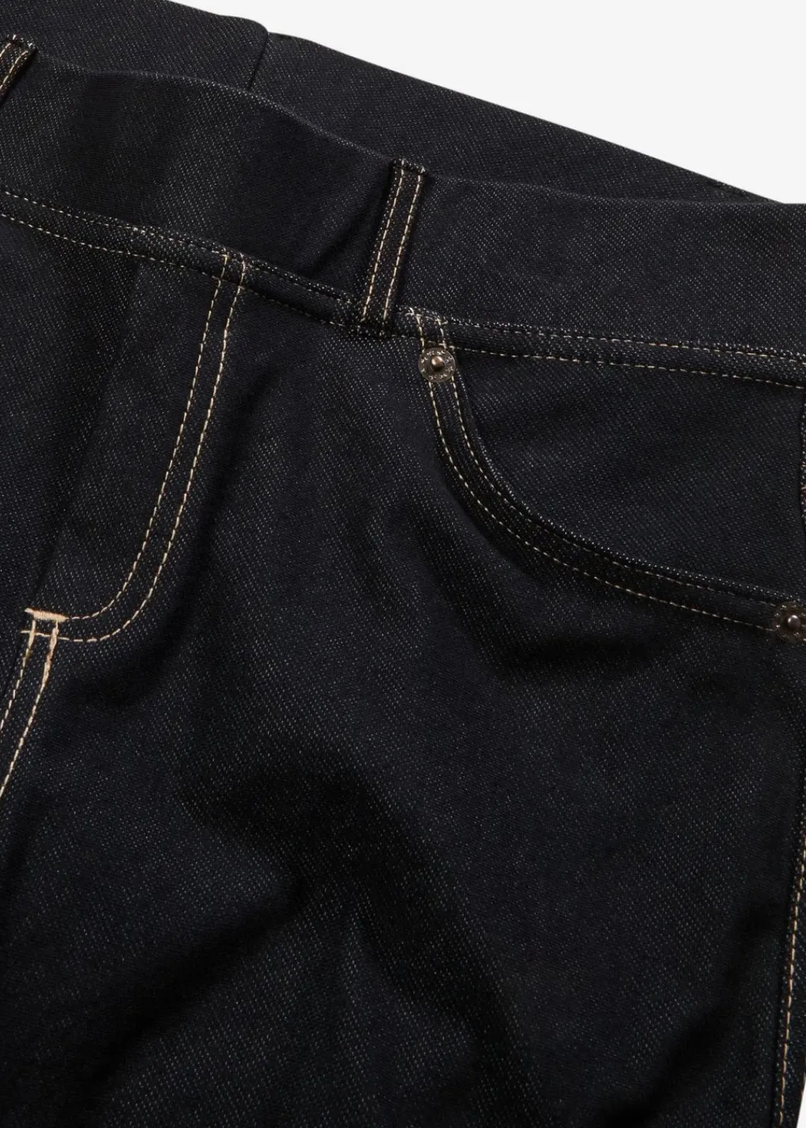 bonprix Bekleidung·Kleider|Hosen^Leggings in Jeansoptik black stone