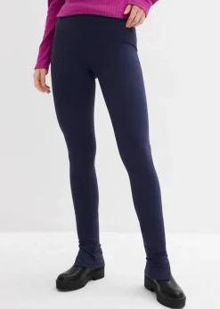bonprix Bekleidung·Kleider|Hosen^Leggings mit Nahtreißer dunkelblau