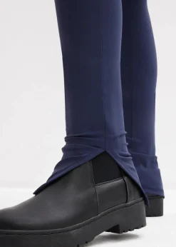 bonprix Bekleidung·Kleider|Hosen^Leggings mit Nahtreißer dunkelblau