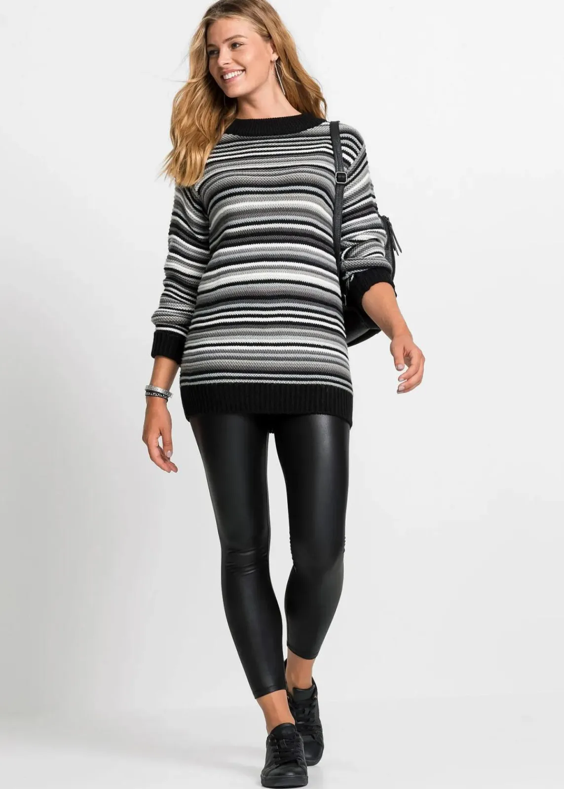 bonprix Bekleidung·Kleider|Thermobekleidung^Leggings mit Thermo Funktion schwarz