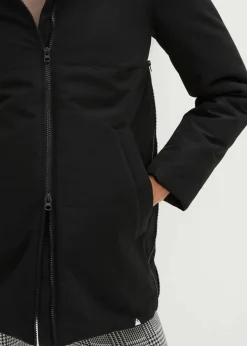 bonprix Bekleidung·Blazer|Umstandsmode^Leicht wattierte 3-in-1 Umstandsfunktionsjacke mit Trageeinsatz schwarz