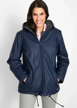 bonprix Bekleidung·Hosen|Jacken & Mäntel^Leicht wattierte Winterjacke dunkelblau
