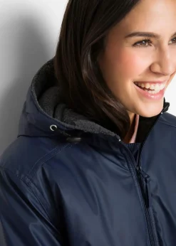 bonprix Bekleidung·Hosen|Jacken & Mäntel^Leicht wattierte Winterjacke dunkelblau