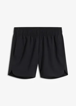 bonprix Bekleidung·Outdoorbekleidung|Bekleidung·Sweat^Leichte Funktions-Shorts mit Eingriffstaschen, schnelltrocknend schwarz