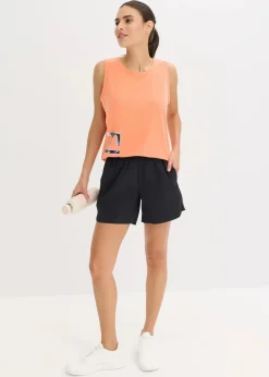 bonprix Bekleidung·Outdoorbekleidung|Bekleidung·Sweat^Leichte Funktions-Shorts mit Eingriffstaschen, schnelltrocknend schwarz