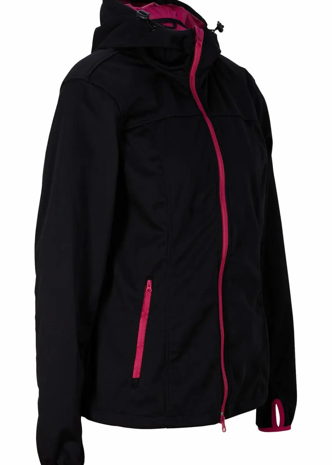 bonprix Jacken & Mäntel^Leichte Softshelljacke schwarz